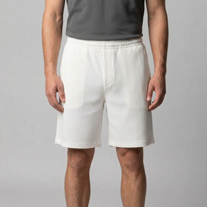 Pleated Relaxed Fit Shorts