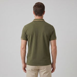 Polo Shirt With Contrast Trim