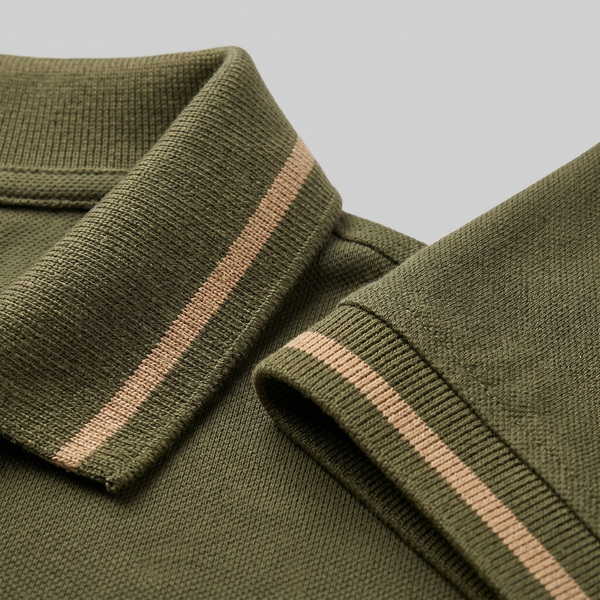 Polo Shirt With Contrast Trim