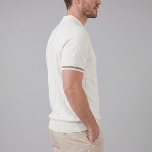 Polo Shirt With Zip Collar