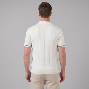 Polo Shirt With Zip Collar