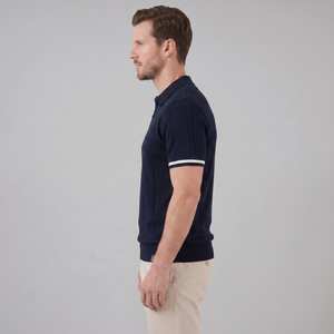 Polo Shirt With Zip Collar