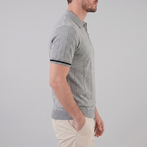 Polo Shirt With Zip Collar