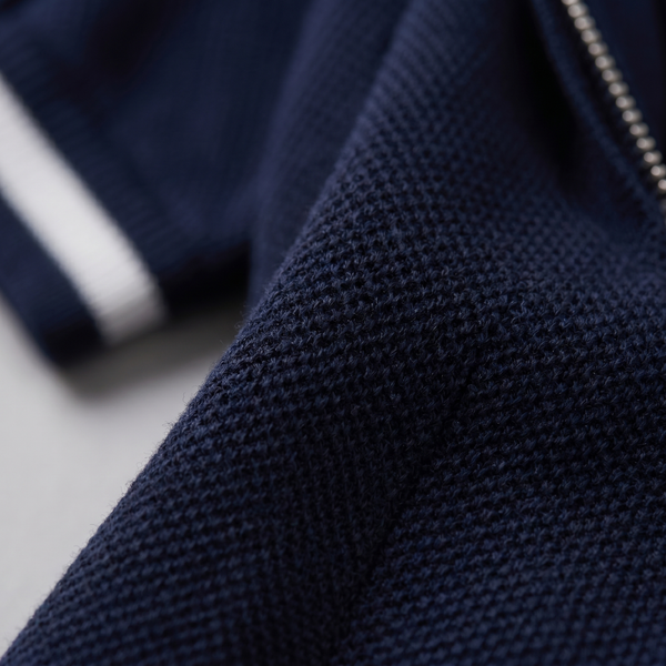 Polo Shirt With Zip Collar