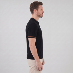 Polo Shirt With Zip Collar