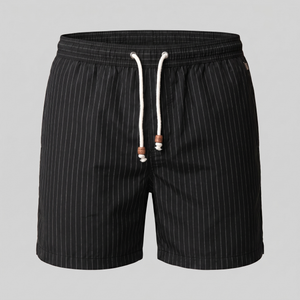 Quick Dry Striped Swim Shorts