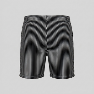 Quick Dry Striped Swim Shorts