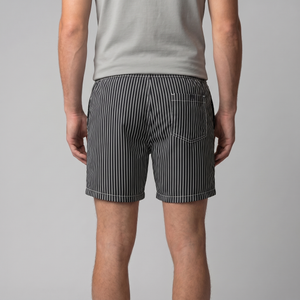 Quick Dry Striped Swim Shorts