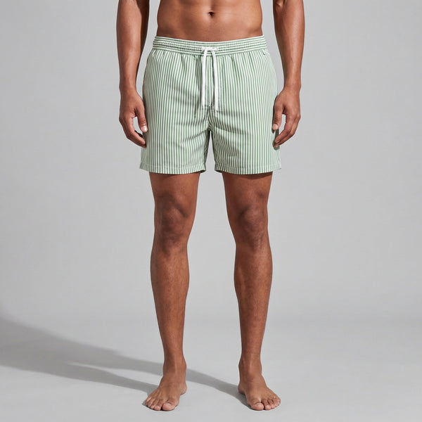 Quick-Dry Casual Swim Trunks