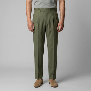Retro Straight Leg Trousers