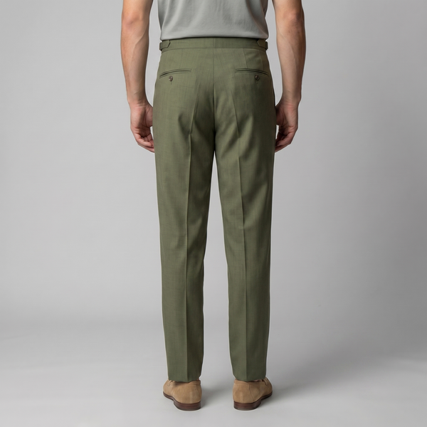 Retro Straight Leg Trousers