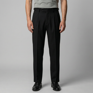 Retro Straight Leg Trousers