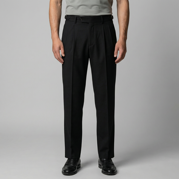 Retro Straight Leg Trousers