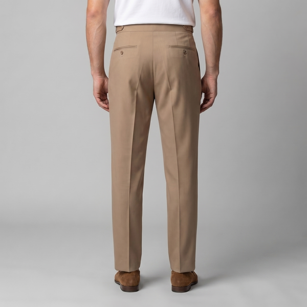 Retro Straight Leg Trousers