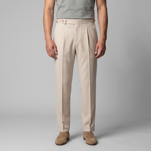 Retro Straight Leg Trousers
