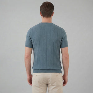 Rib Knit T-Shirt