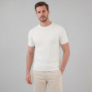 Rib Knit T-Shirt