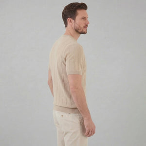 Rib Knit T-Shirt