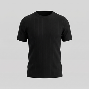 Rib Knit T-Shirt
