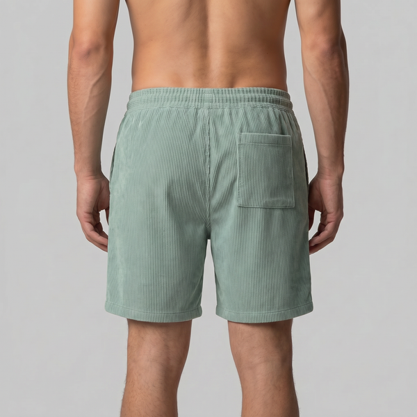 Ribbed Casual Summer Shorts