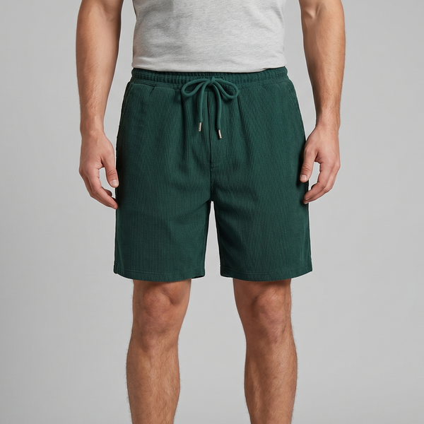 Ribbed Casual Summer Shorts
