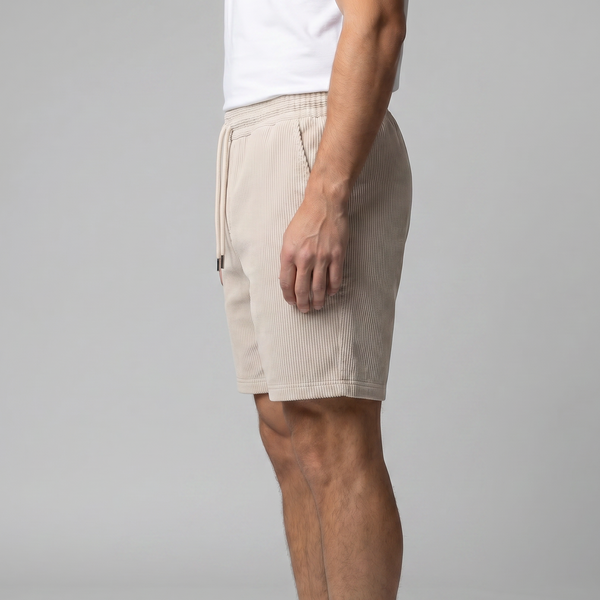 Ribbed Casual Summer Shorts