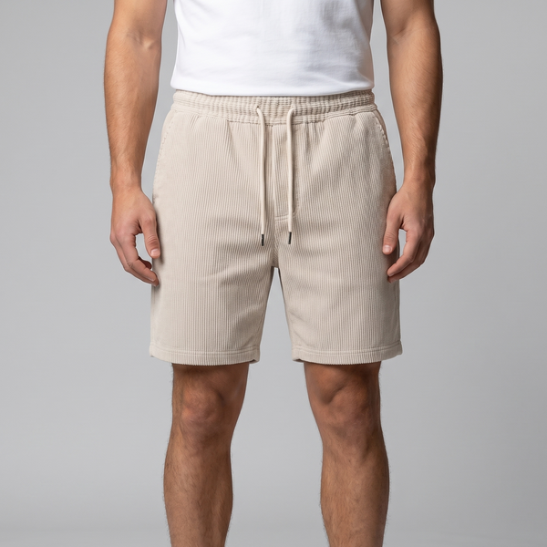 Ribbed Casual Summer Shorts