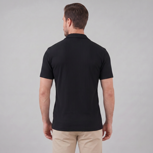 Ribbed Cuban Collar Shirt