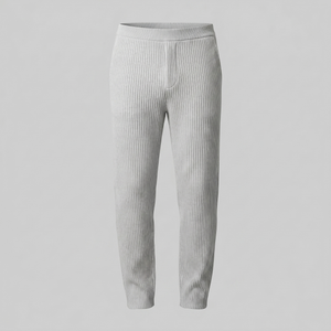 Ribbed Trousers For Casual Comfort