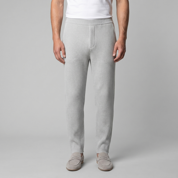 Ribbed Trousers For Casual Comfort