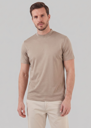 Shiny Crewneck T-Shirt