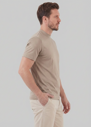 Shiny Crewneck T-Shirt