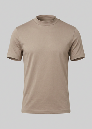 Shiny Crewneck T-Shirt