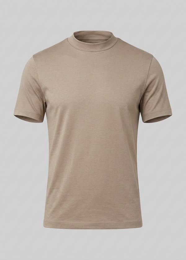 Shiny Crewneck T-Shirt