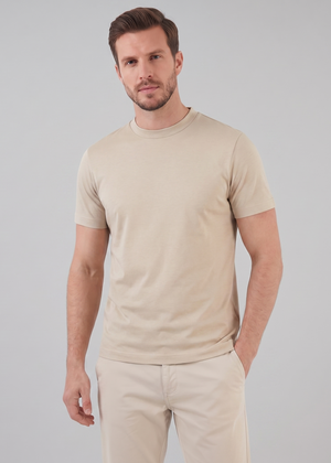 Shiny Crewneck T-Shirt