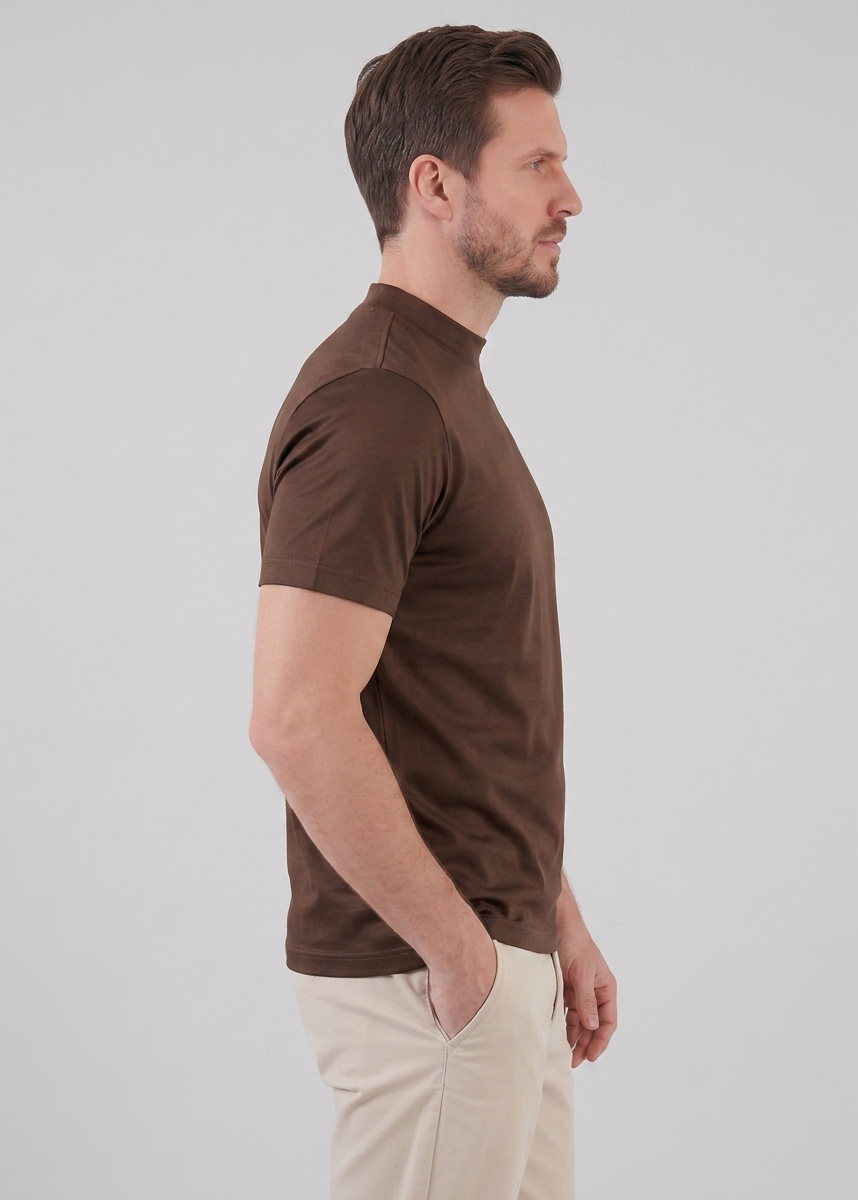 Shiny Crewneck T-Shirt