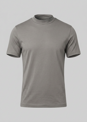 Shiny Crewneck T-Shirt