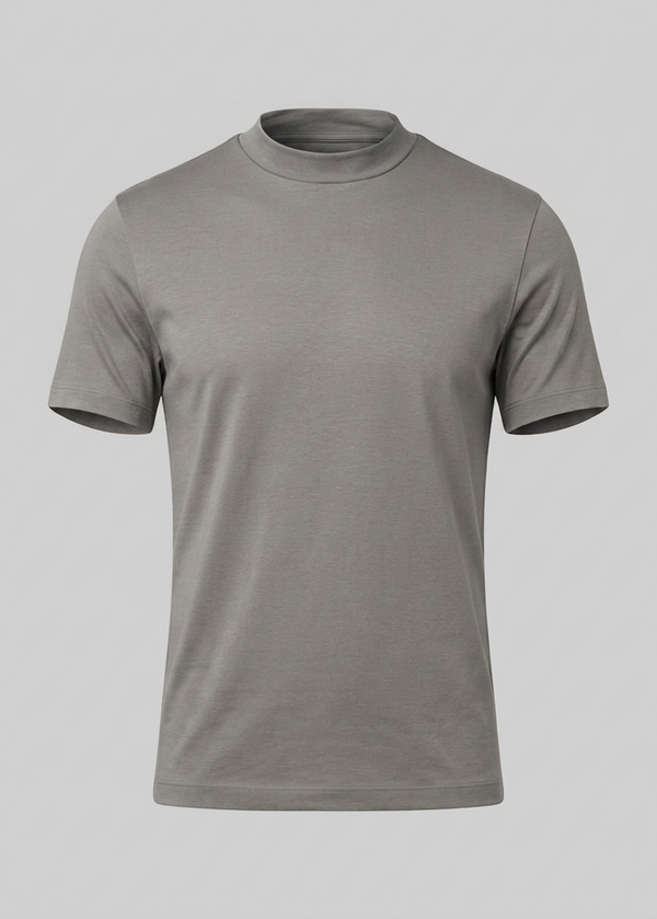 Shiny Crewneck T-Shirt