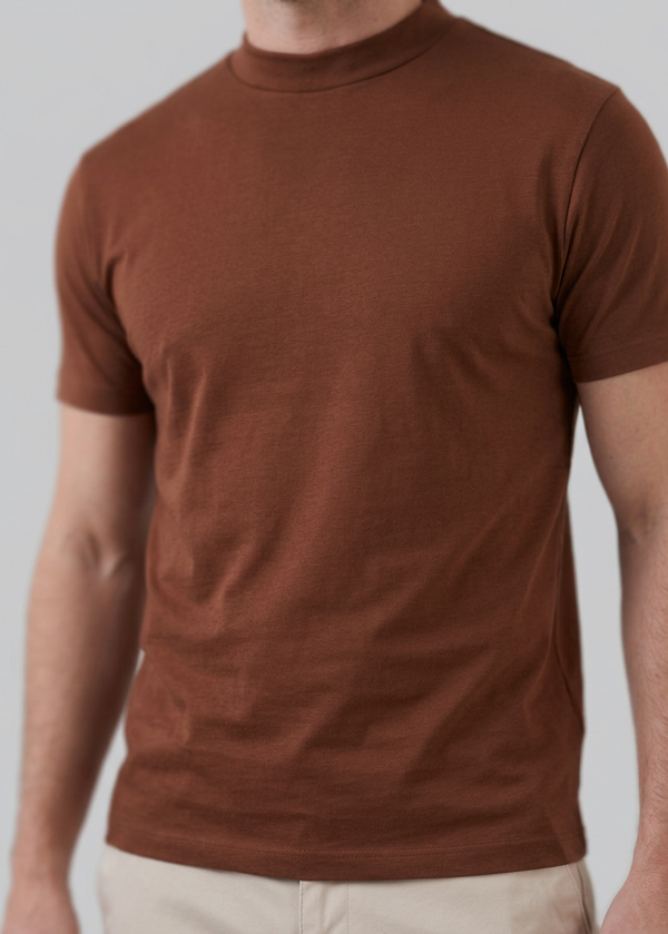 Shiny Crewneck T-Shirt