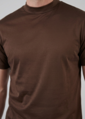 Shiny Crewneck T-Shirt