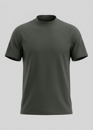 Shiny Crewneck T-Shirt