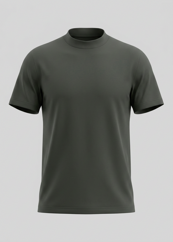 Shiny Crewneck T-Shirt
