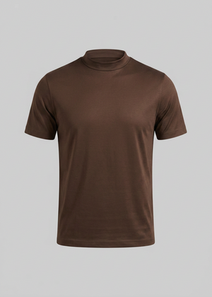 Shiny Crewneck T-Shirt