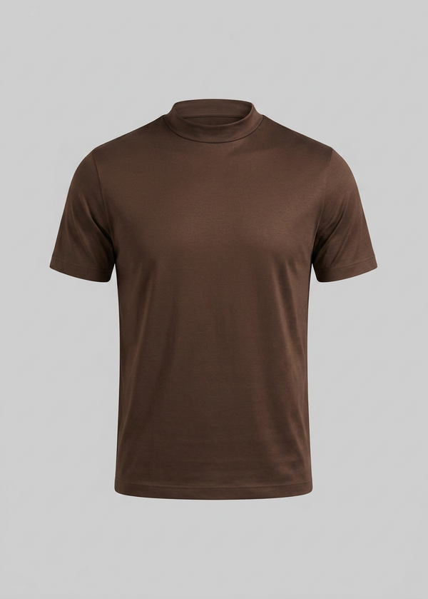 Shiny Crewneck T-Shirt