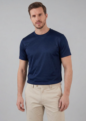 Shiny Crewneck T-Shirt