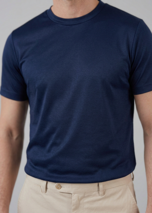 Shiny Crewneck T-Shirt