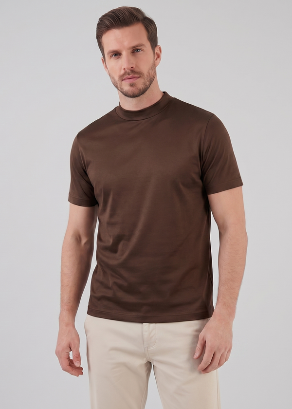 Shiny Crewneck T-Shirt