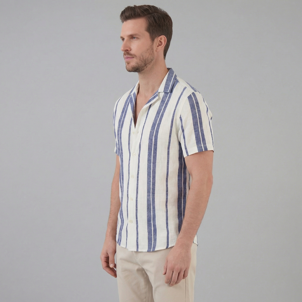 Short Sleeve Button-Down Shirt