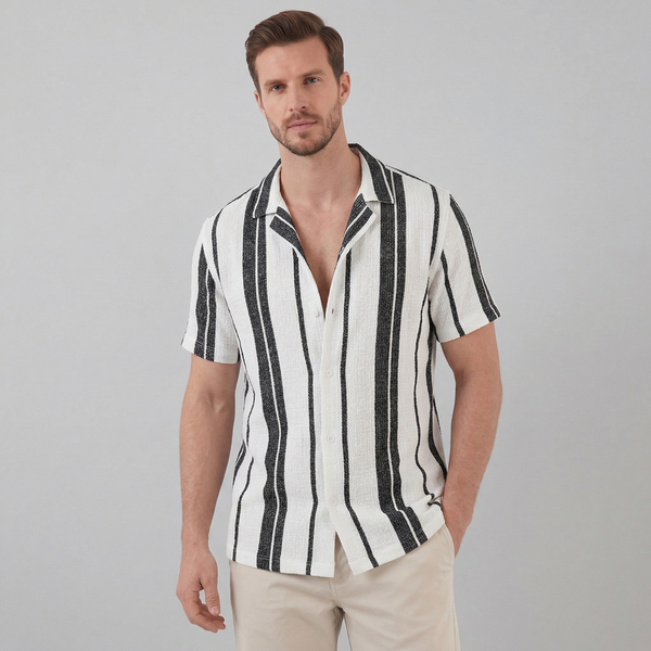 Short Sleeve Button-Down Shirt