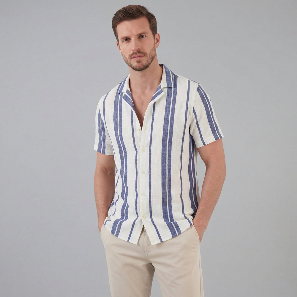 Short Sleeve Button-Down Shirt